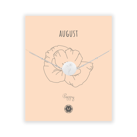 AUGUST POPPY Armband