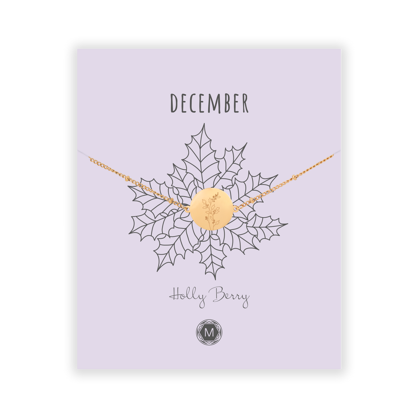 DECEMBER HOLLY BERRY Armband