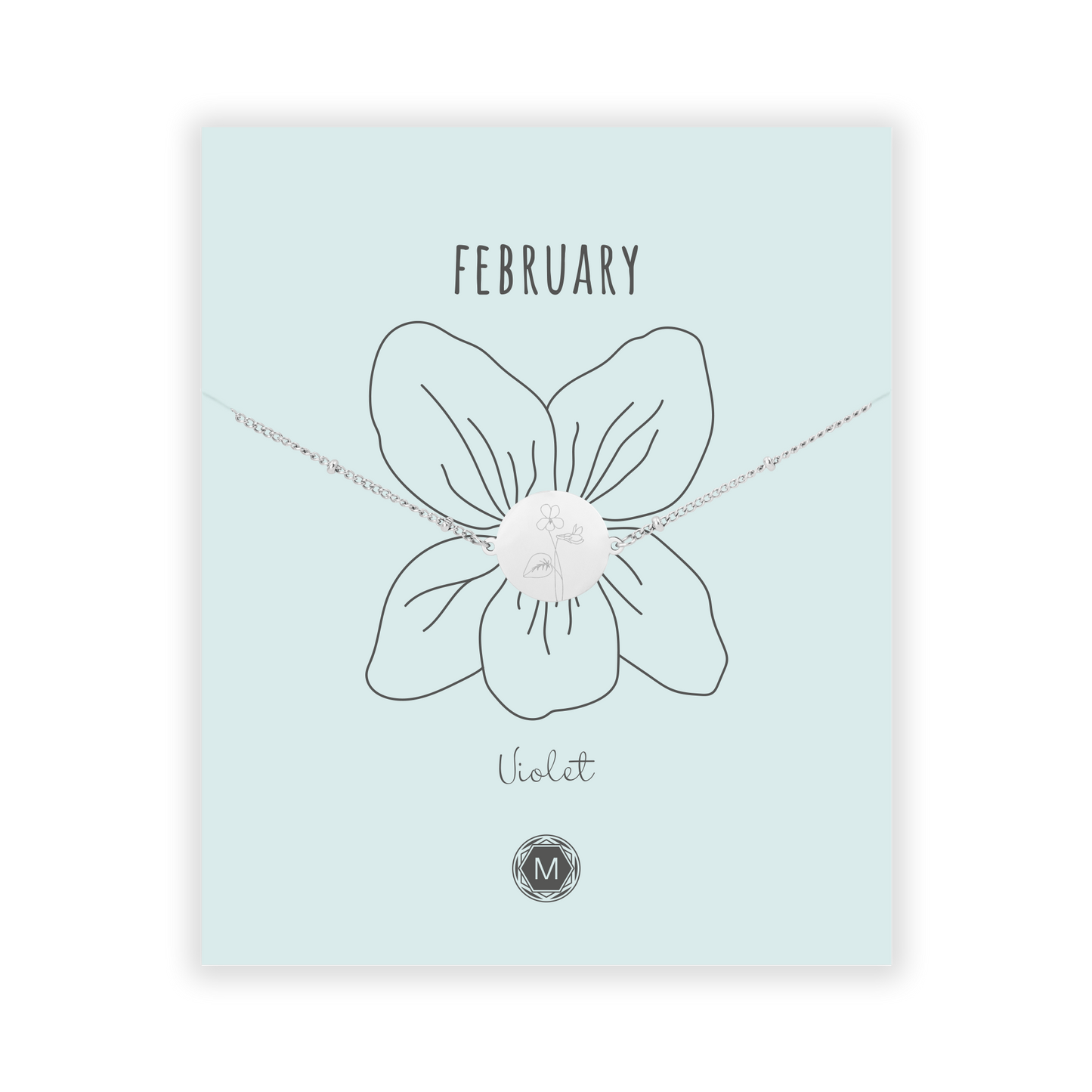 FEBRUARY VIOLET Armband