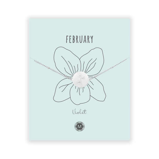 FEBRUARY VIOLET Armband