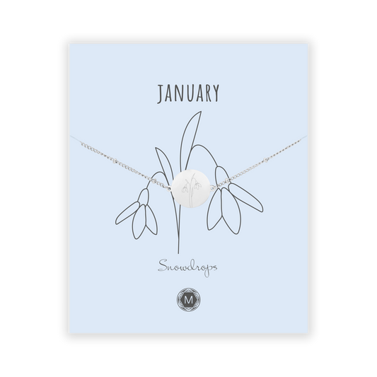 JANUARY SNOWDROPS Bracelet
