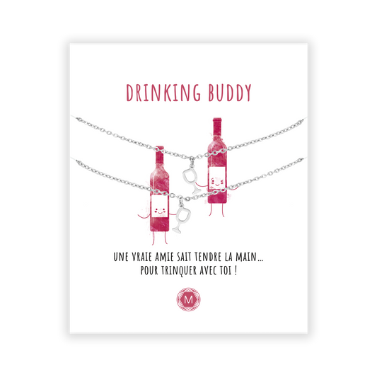 DRINKING BUDDY 2x Bracelet FR