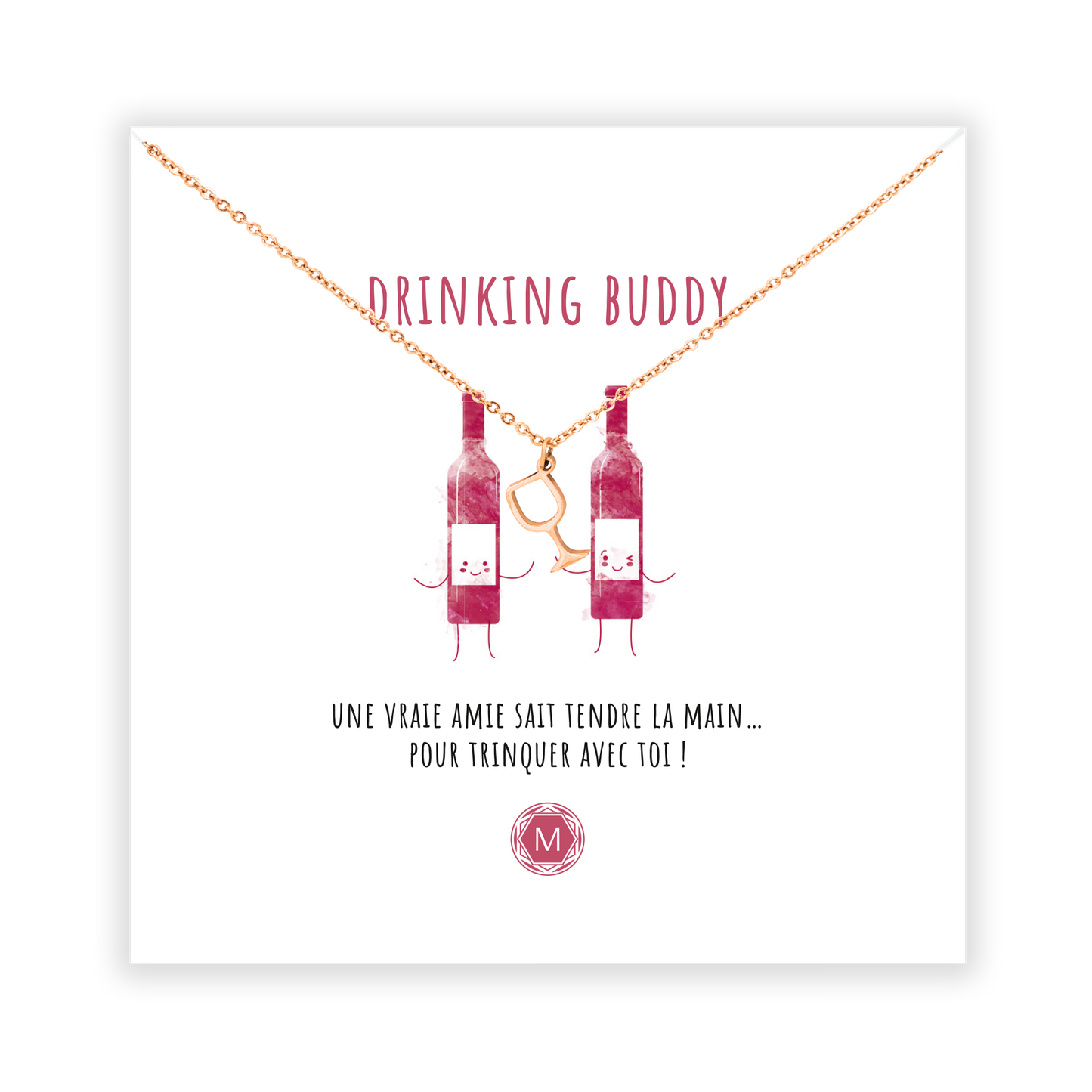 DRINKING BUDDY Collier