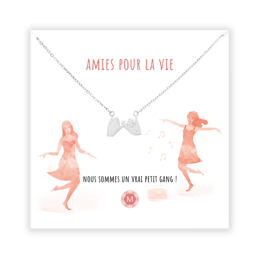 AMIES POUR LA VIE Collier