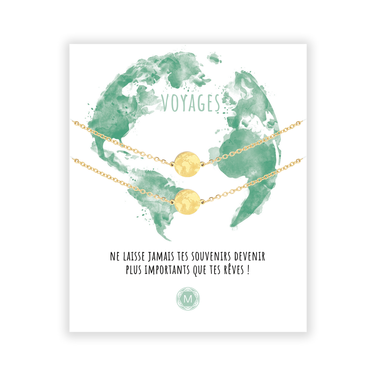 VOYAGES 2x Bracelet