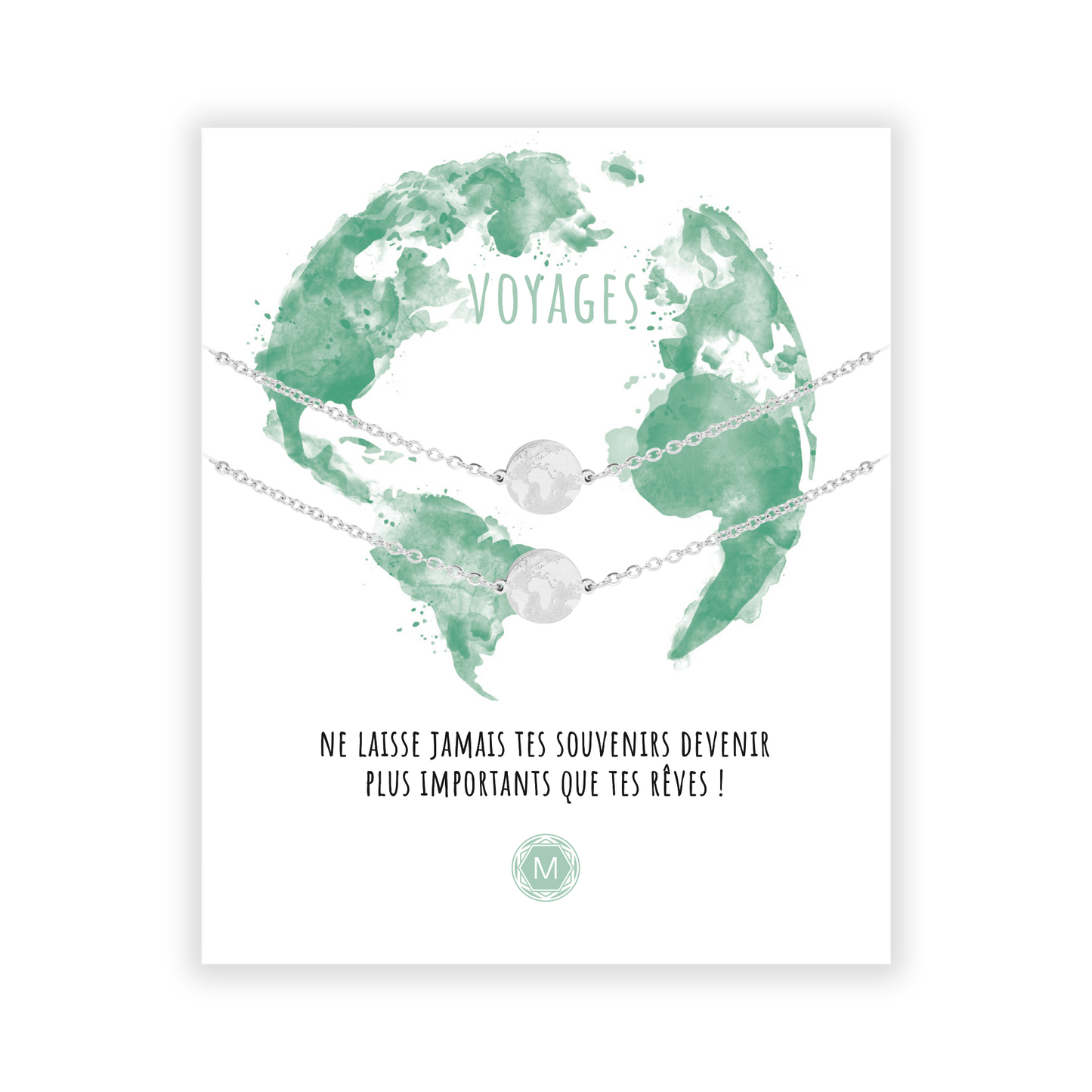 VOYAGES 2x Bracelet