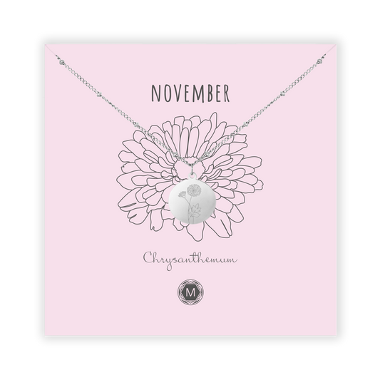 NOVEMBER CHRYSANTHEMUM Collier