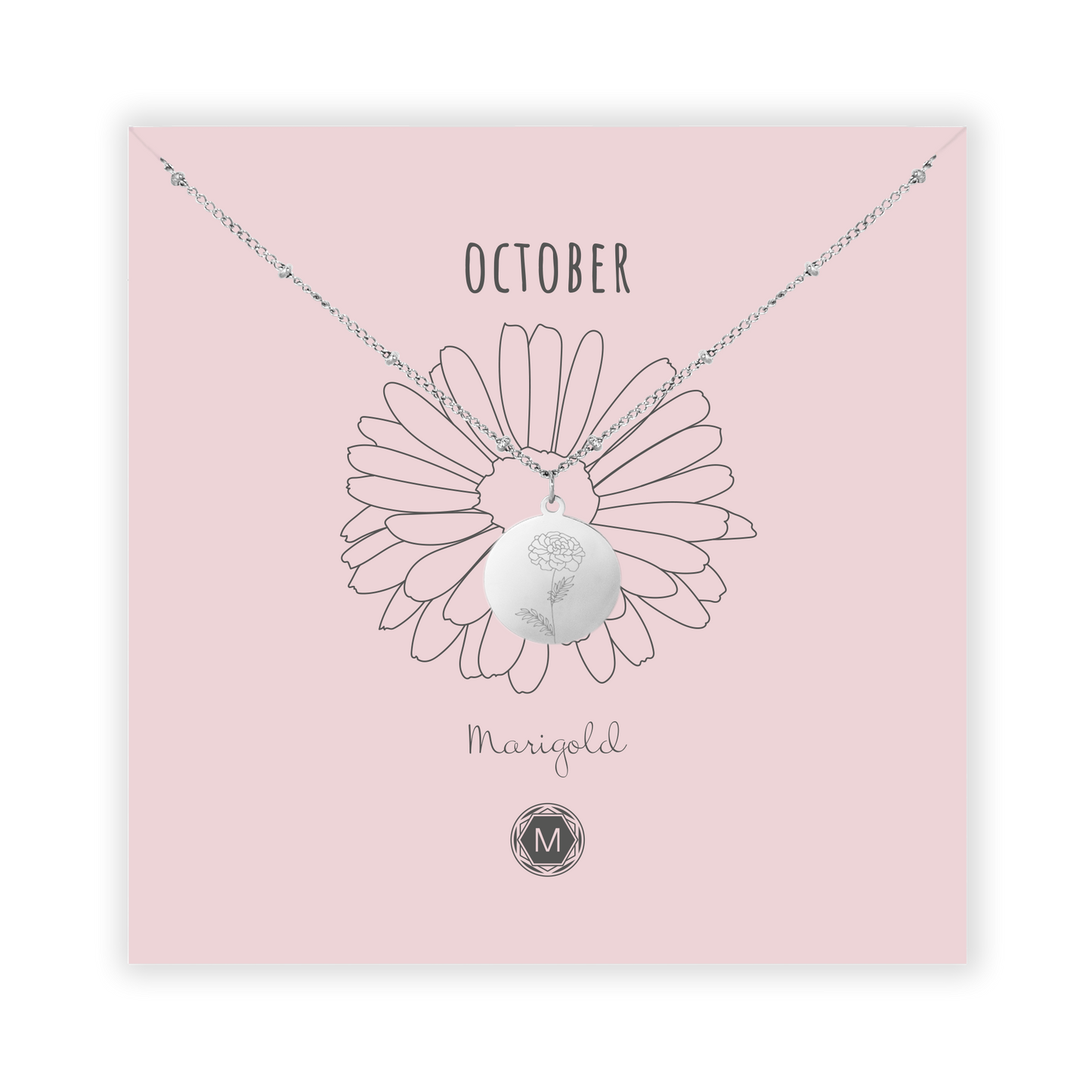 OCTOBER MARIGOLD Collier