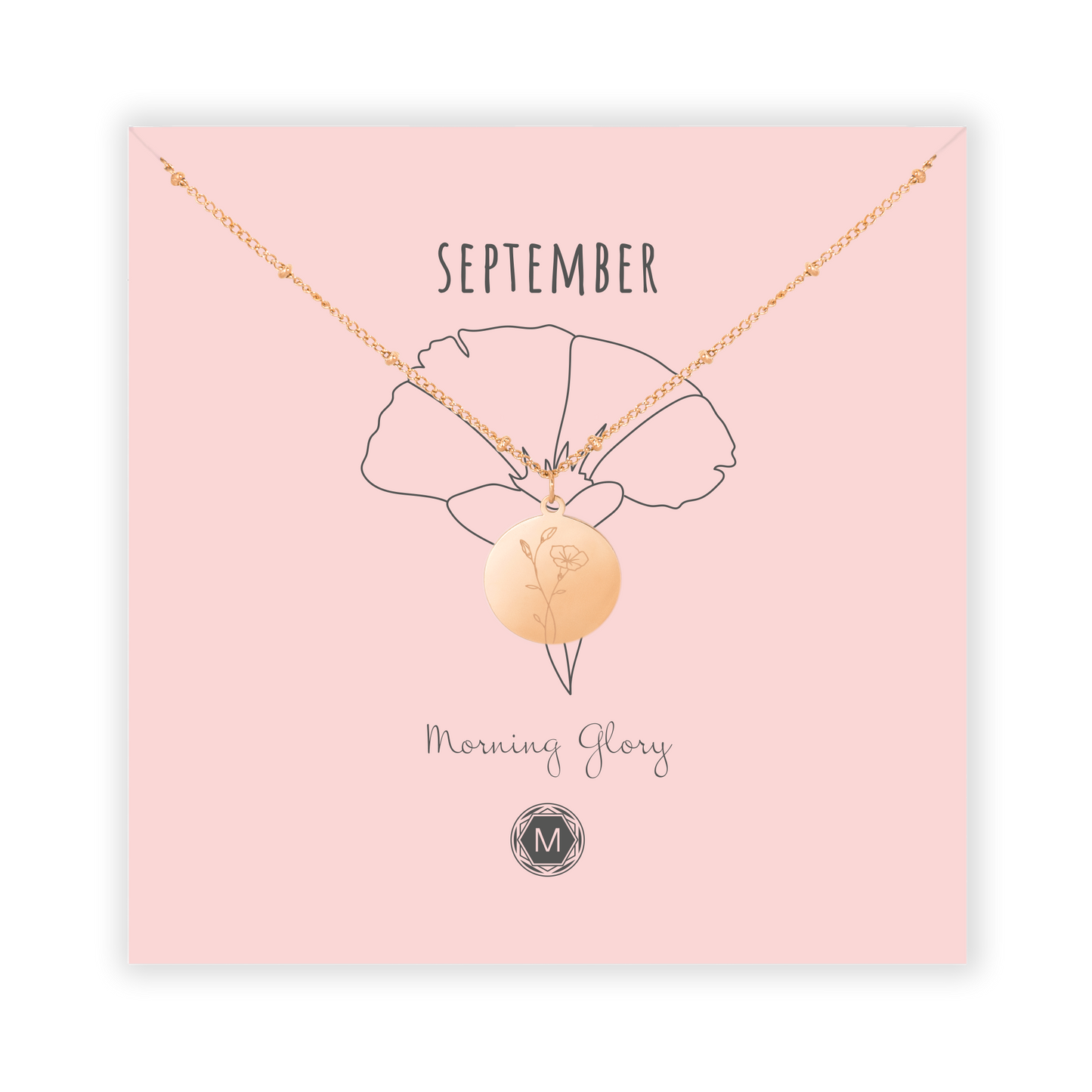 SEPTEMBER MORNING GLORY Collier