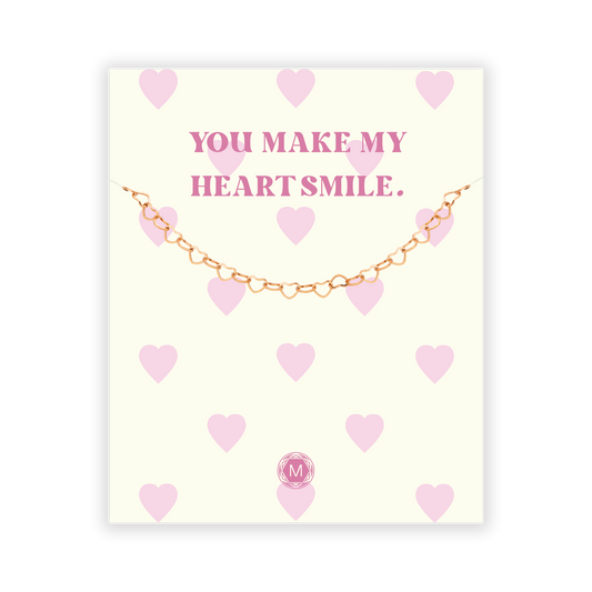 YOU MAKE MY HEART SMILE Bracelet