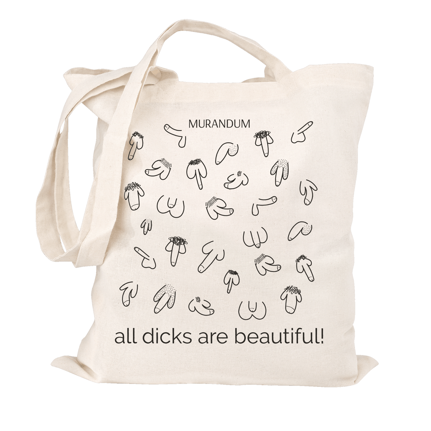 Sac en jute - All dicks are beautiful