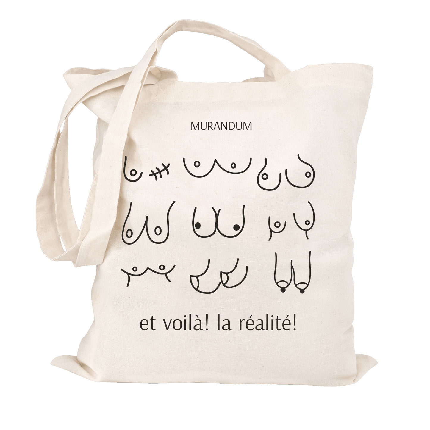 MUR Sac en jute - Et voilà ! La réalité !