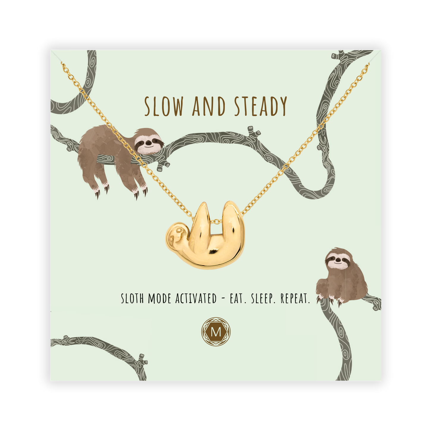 SLOW AND STEADY Collier