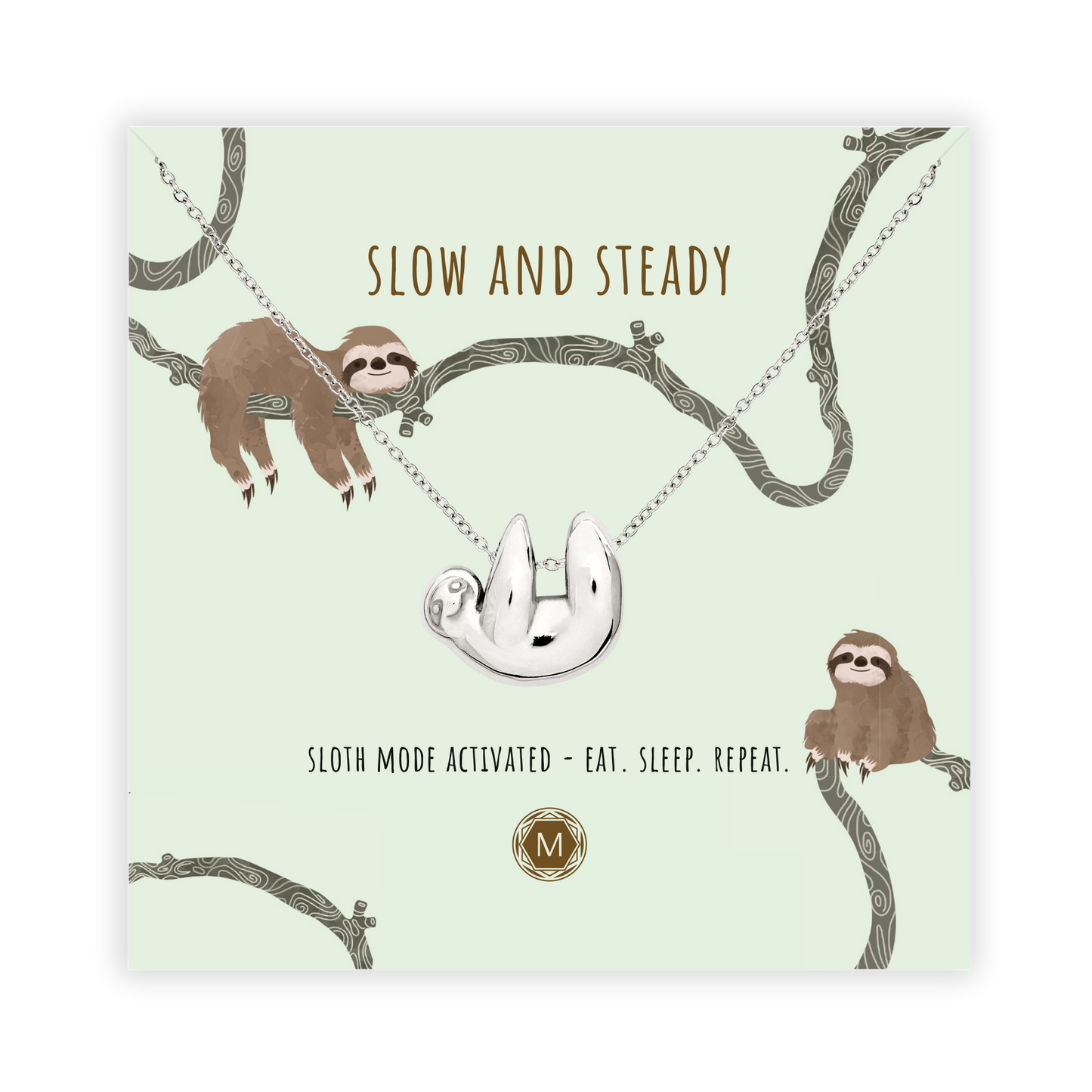 SLOW AND STEADY Collier