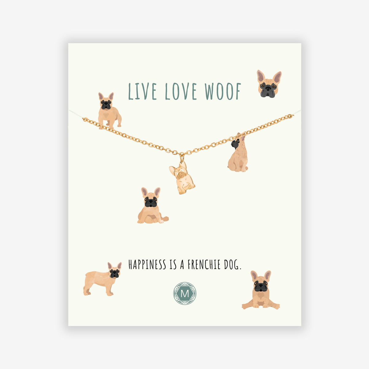 LIVE LOVE WOOF Bracelet