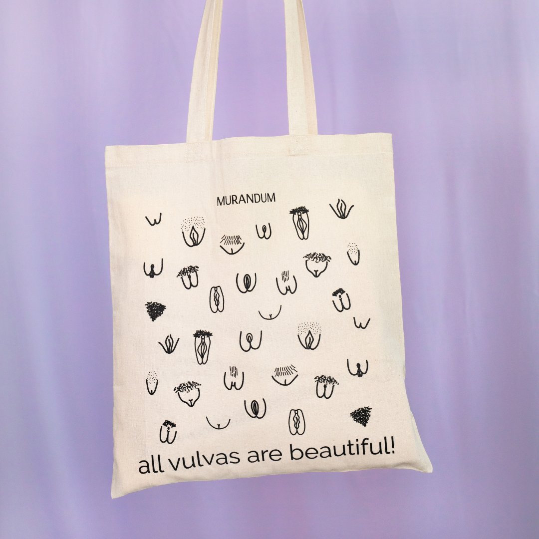 Sac en jute - All vulvas are beautiful