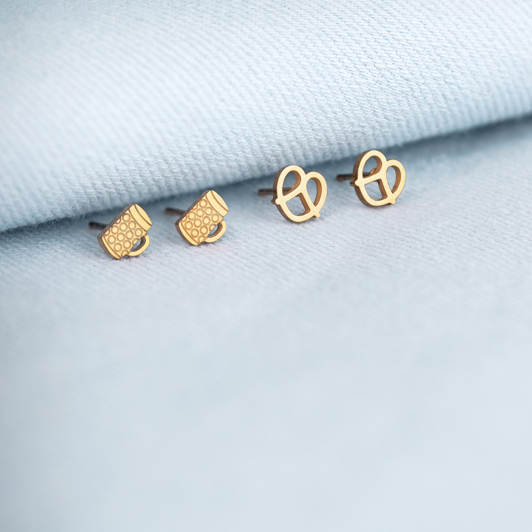 PRETZEL Boucles d'Oreilles