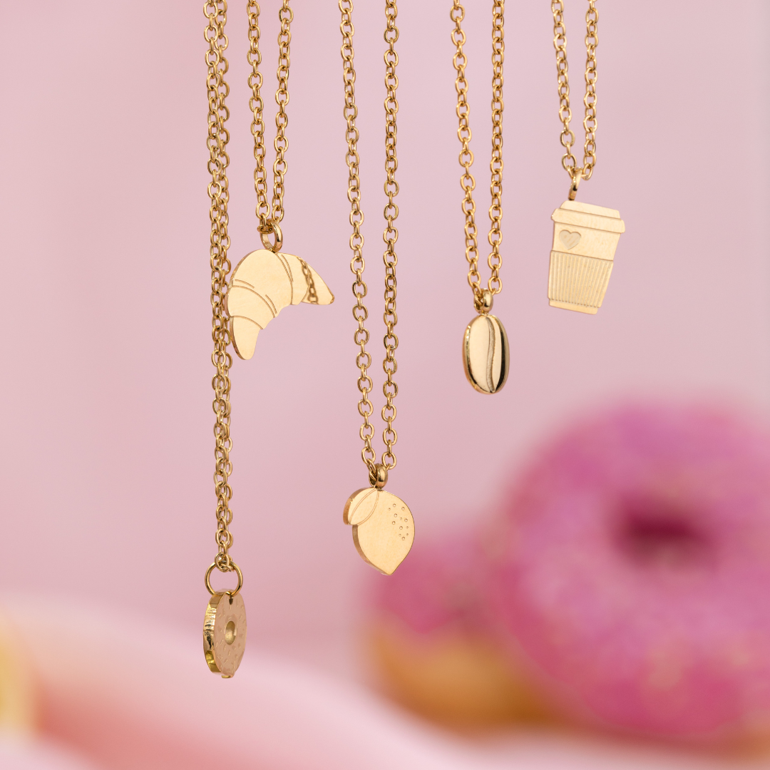 YOU'RE THE BEAN TO MY COFFEE Collier