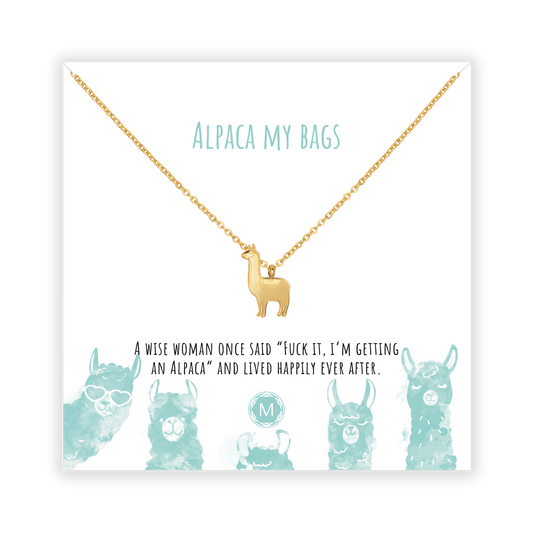 ALPACA MY BAGS Collier