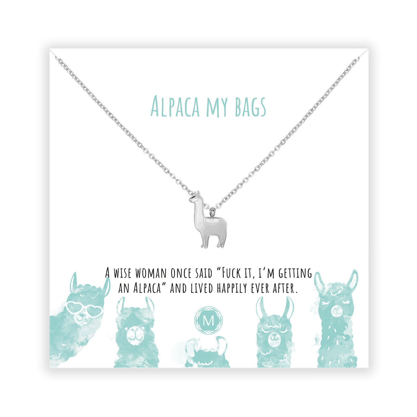 ALPACA MY BAGS Collier