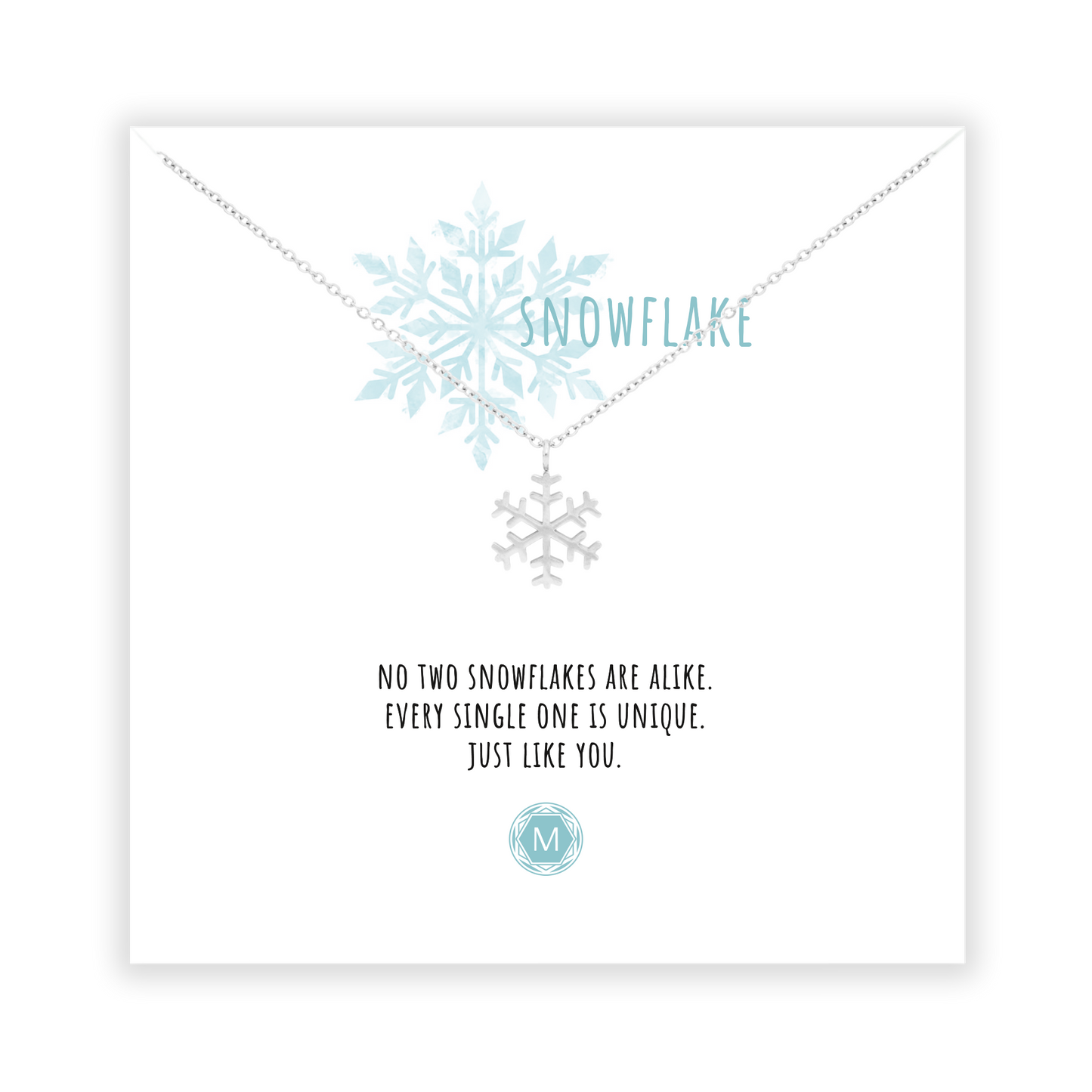 SNOWFLAKE Collier