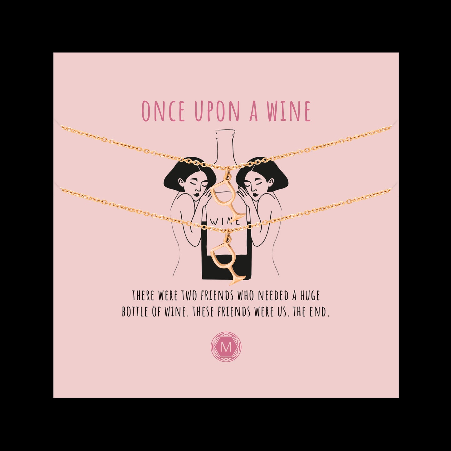 ONCE UPON A WINE x2 Collier