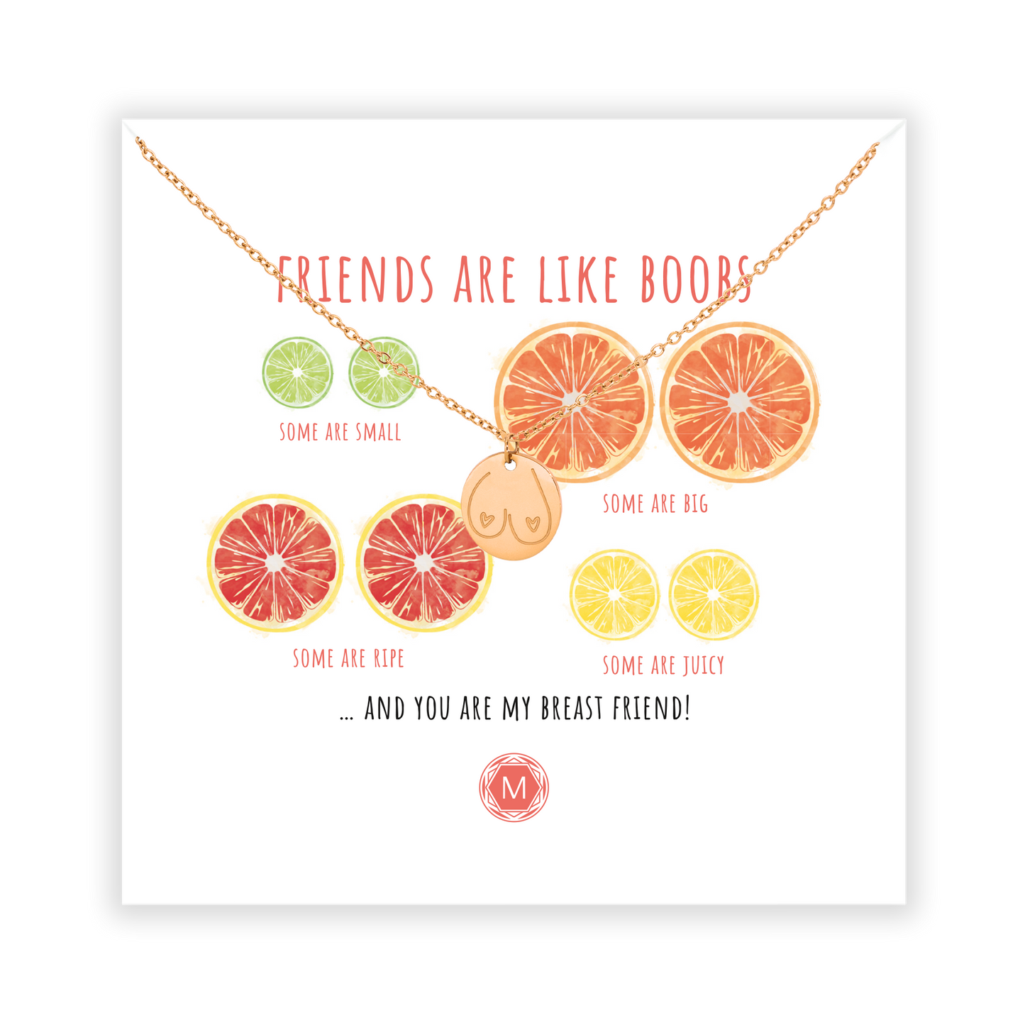 LIKE BOOBIES (FRUIT) Collier