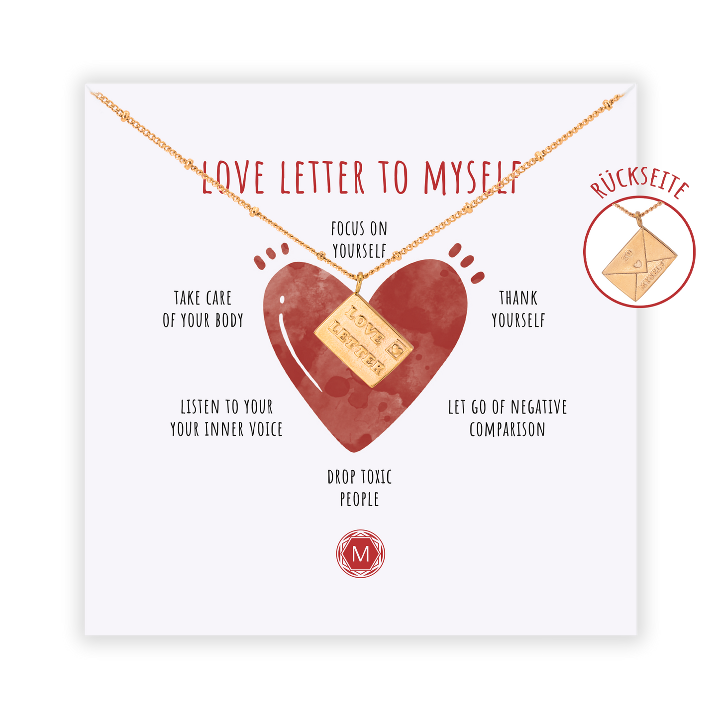 LOVE LETTER TO MYSELF Collier