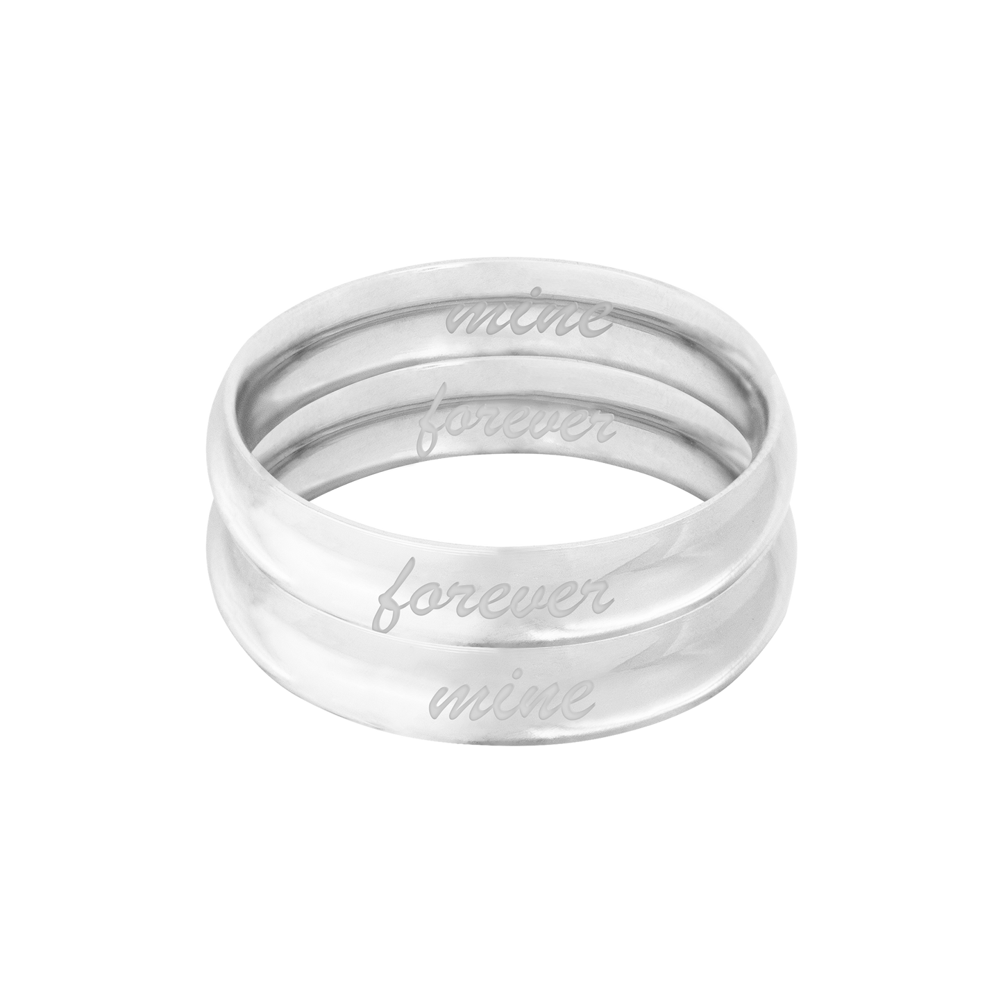 Forever Mine Anneau Argent