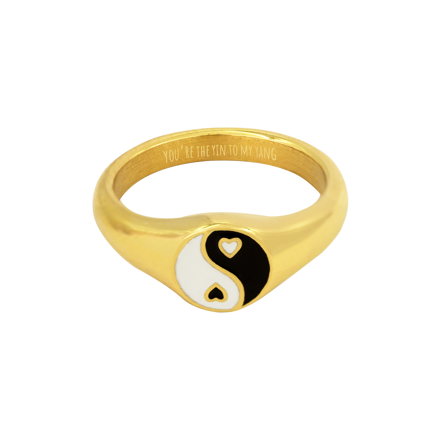 THE YIN TO MY YANG Anneau Or