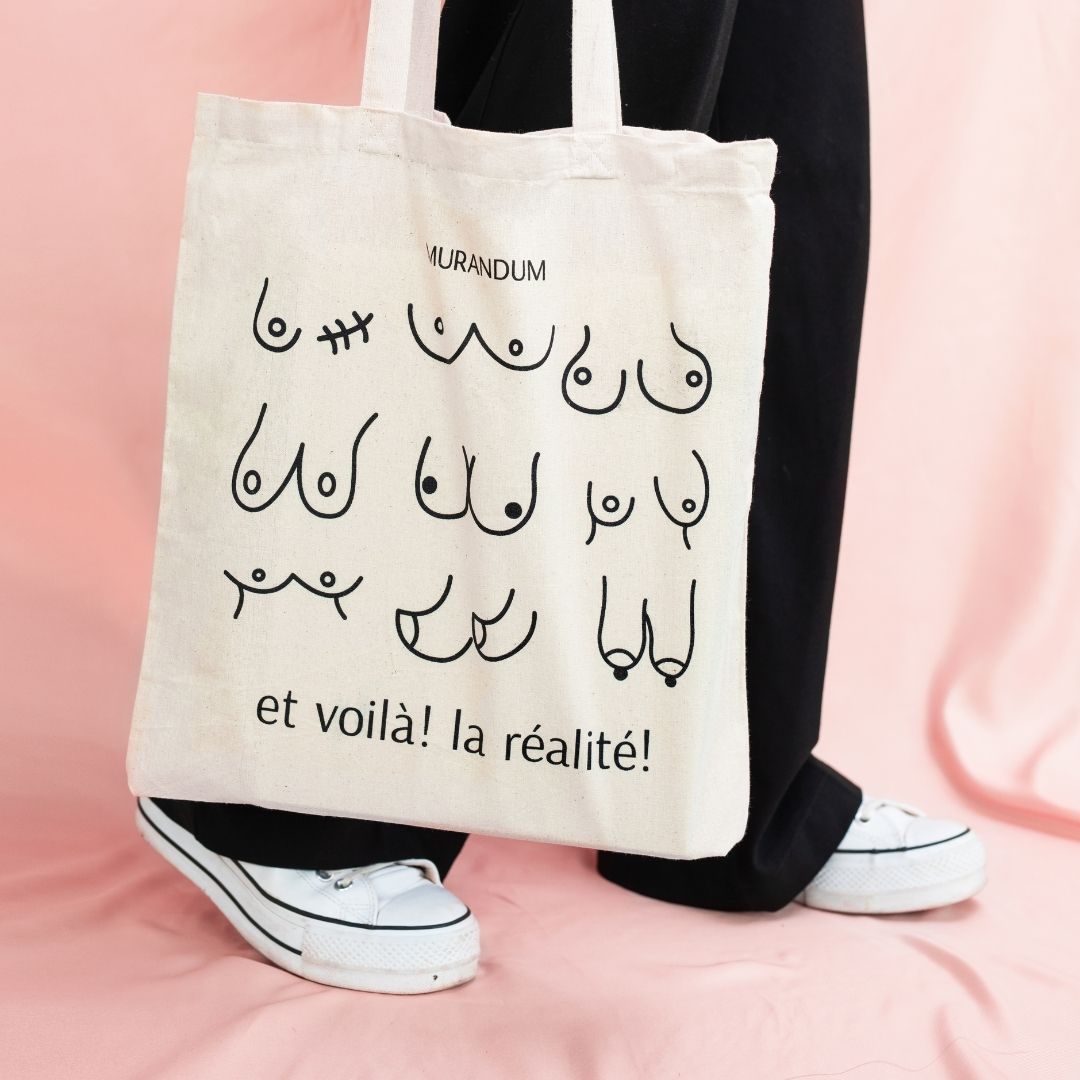MUR Sac en jute - Et voilà ! La réalité !