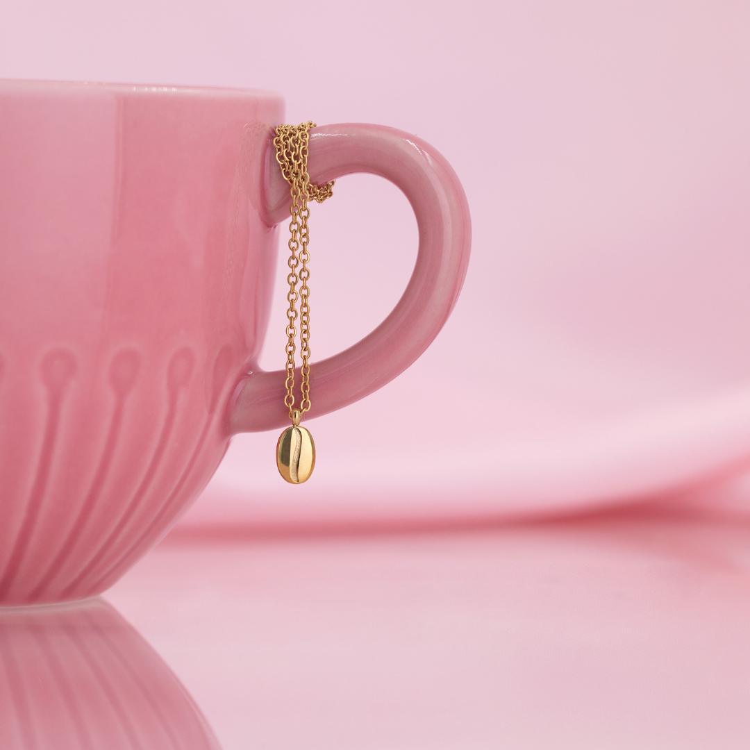 MORE ESPRESSO, LESS DEPRESSO Collier