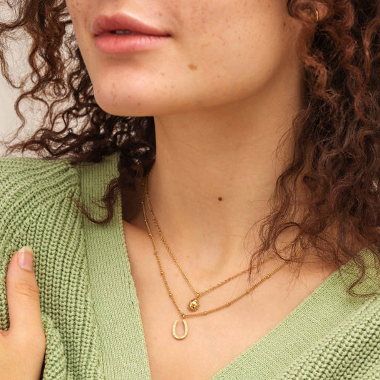 DON'T WORRY, BE LUCKY Collier