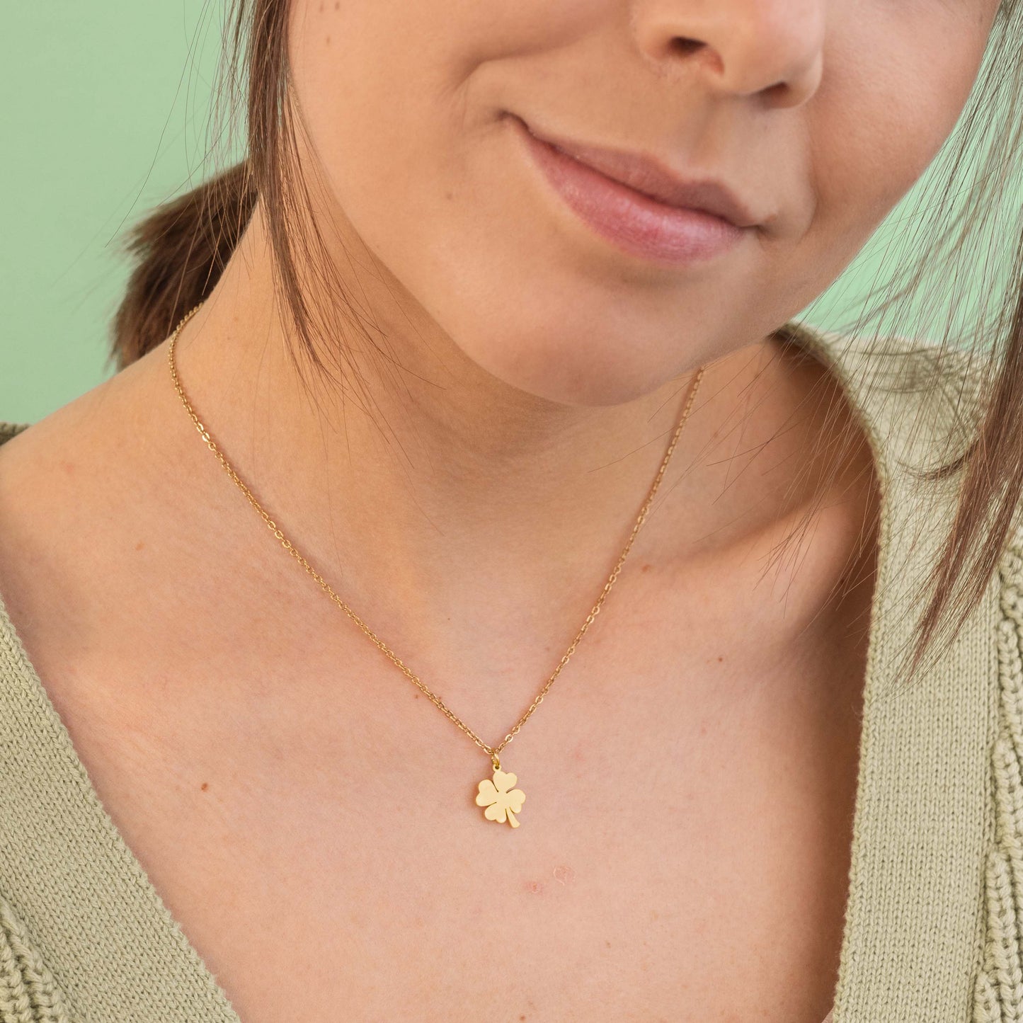 MY LUCKY CLOVER Collier