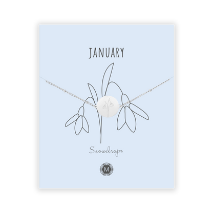 JANUARY SNOWDROPS Bracelet