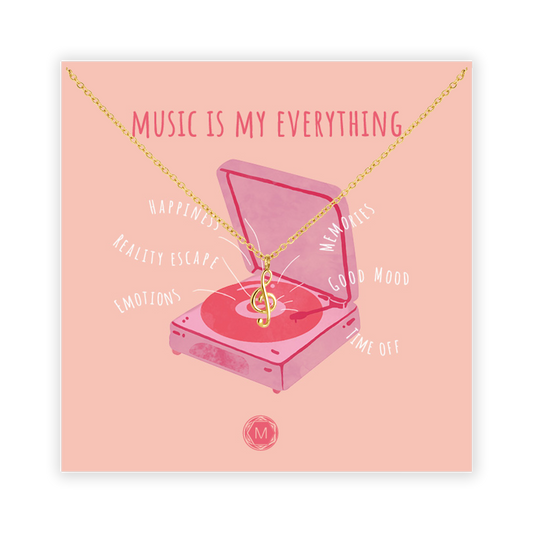 MUSIC IS MY EVERYTHING Collier