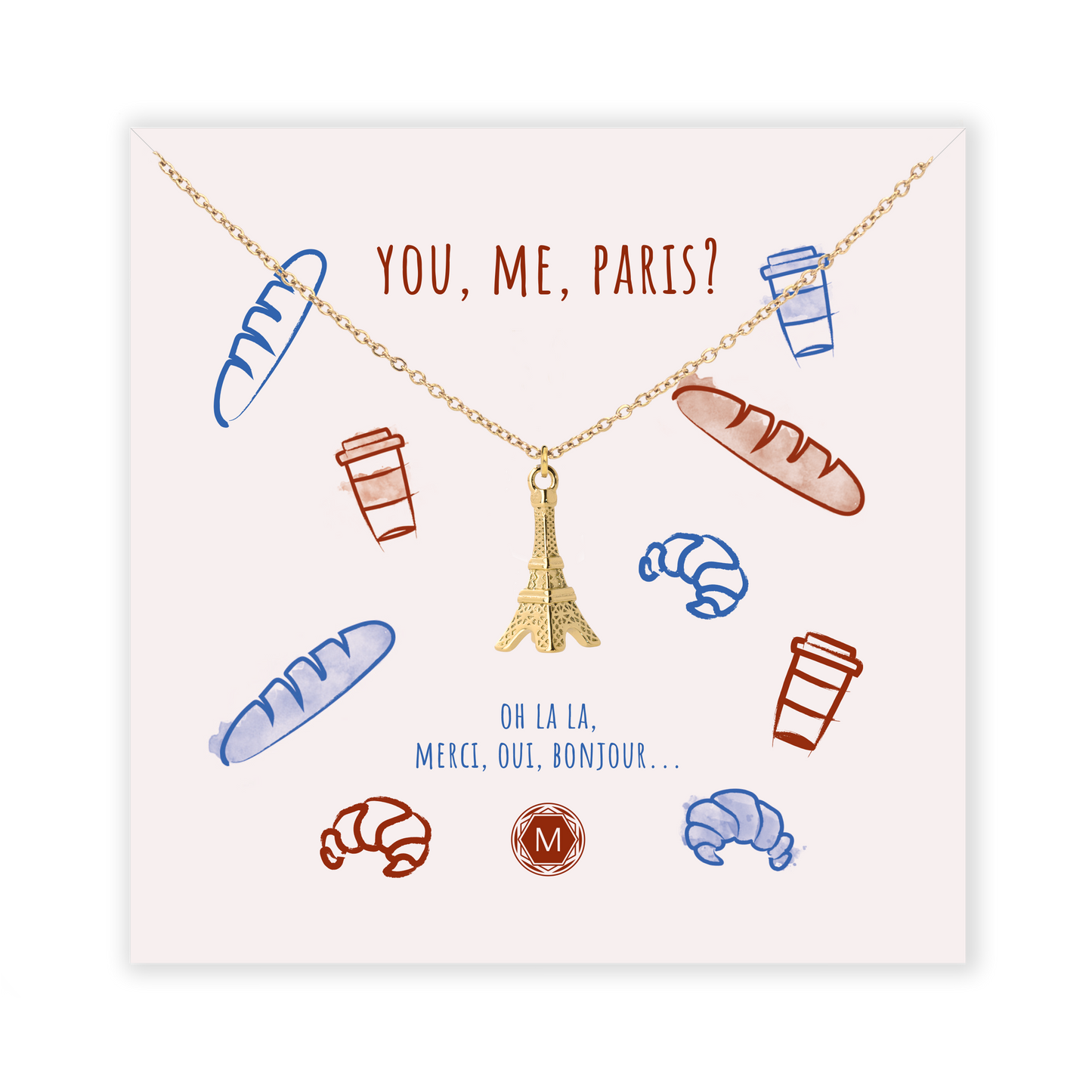 YOU, ME, PARIS? Collier