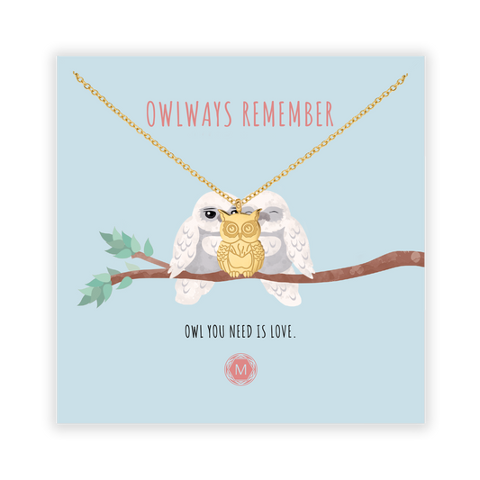 OWLWAYS REMEMBER Collier