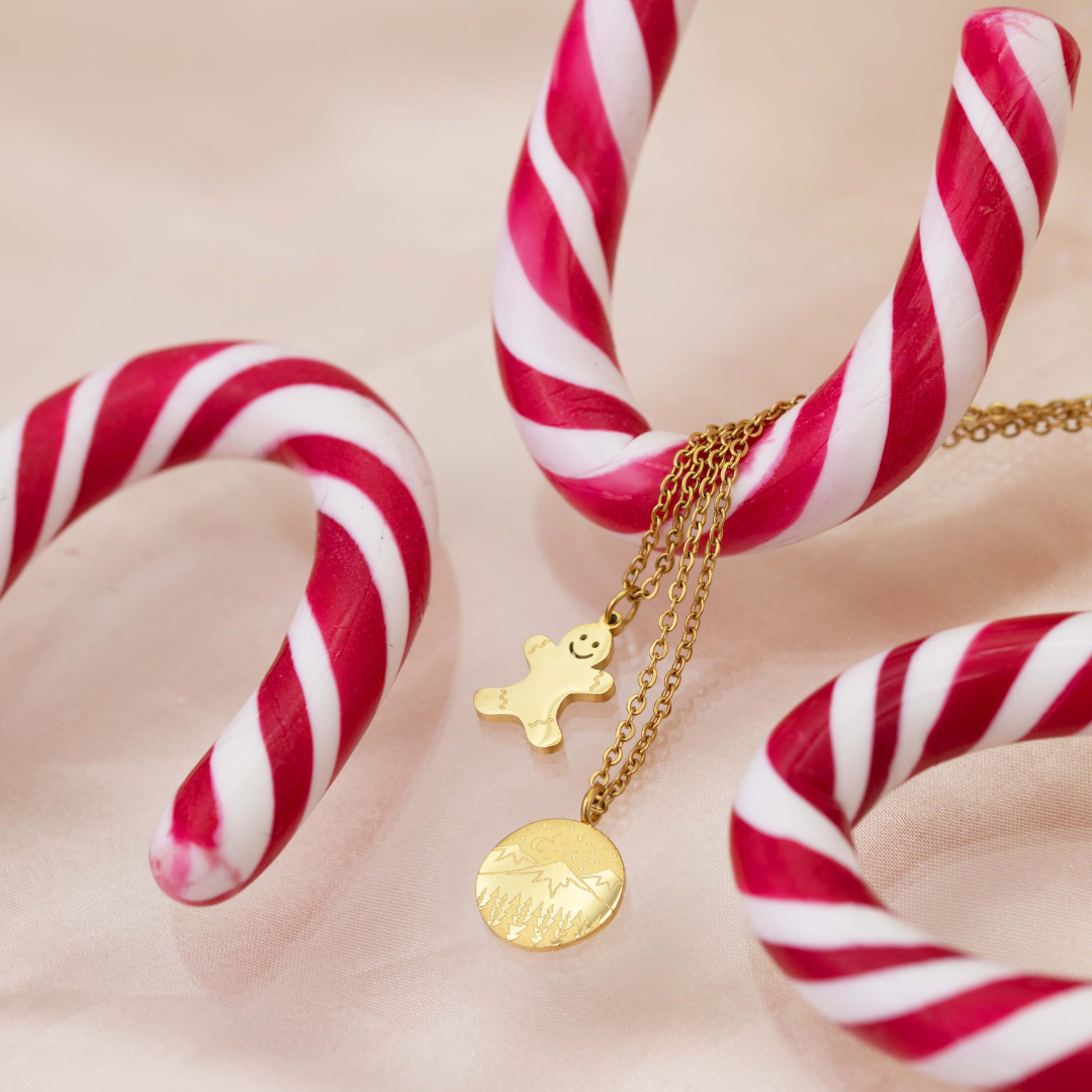 XMAS SPECIAL: GINGERBREAD Collier