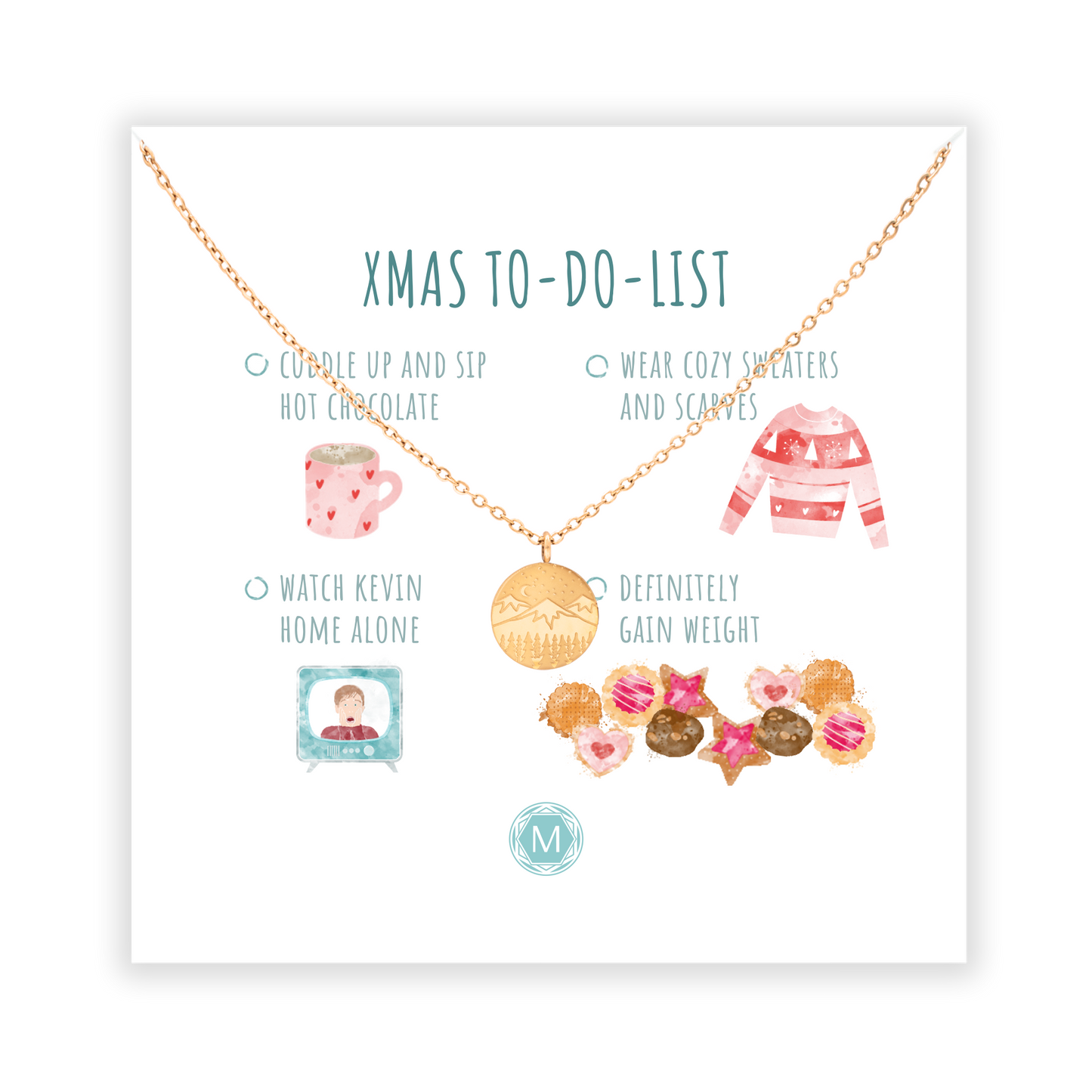 XMAS TO-DO-LIST Collier