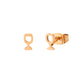 Wine Glass Boucles d'Oreilles 