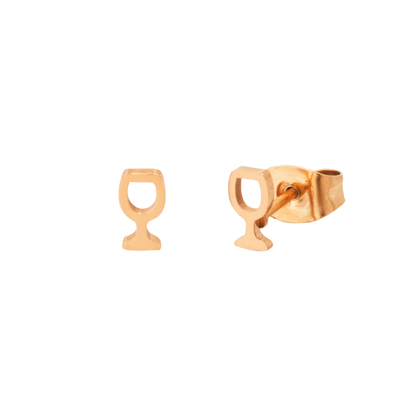 Wine Glass Boucles d'Oreilles 