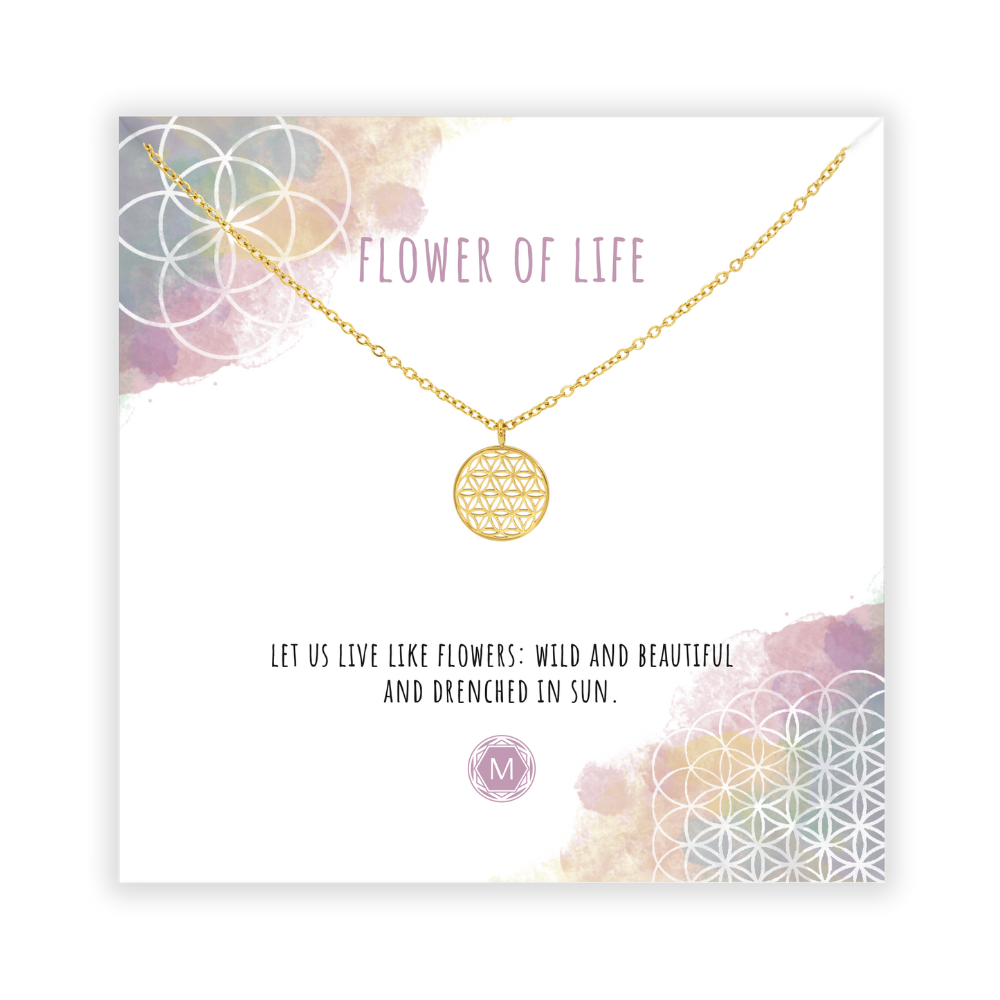FLOWER OF LIFE Collier