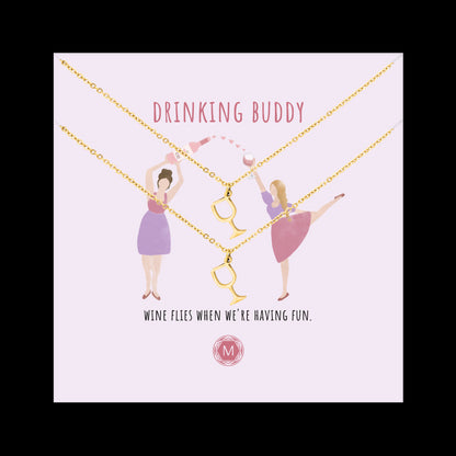 DRINKING BUDDY 2x Collier II