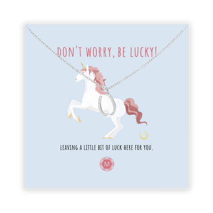 DON'T WORRY, BE LUCKY Collier