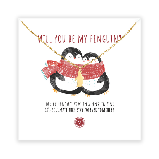 WILL YOU BE MY PENGUIN Collier