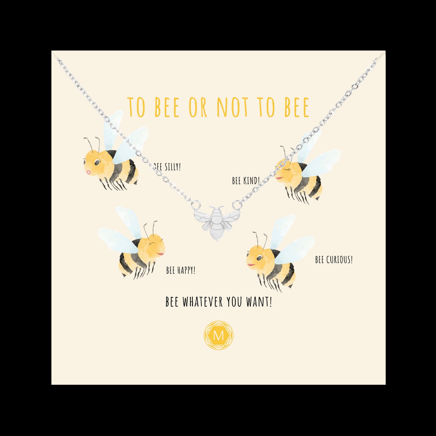 TO BEE OR NOT TO BEE Collier