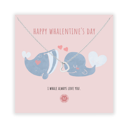 HAPPY WHALENTINE'S DAY Collier