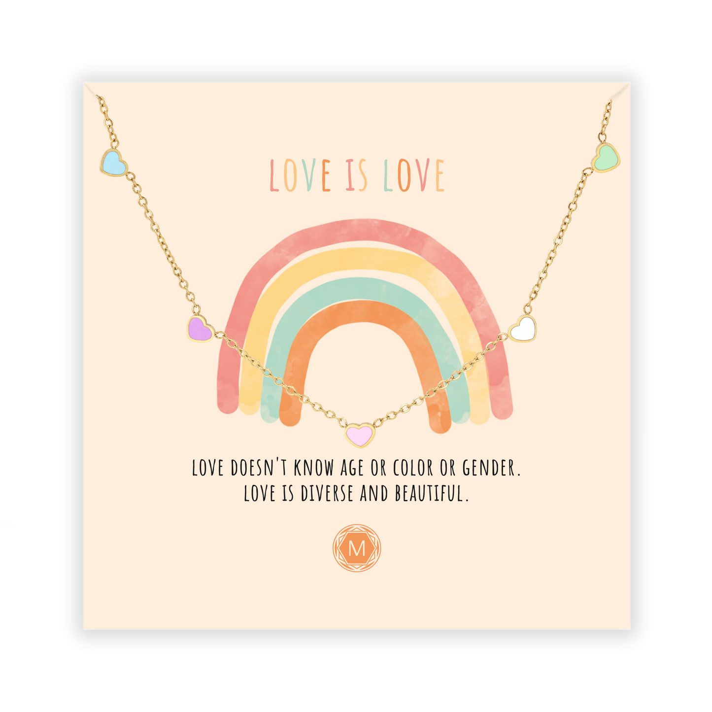 LOVE IS LOVE Collier