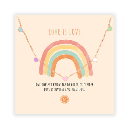 LOVE IS LOVE Collier